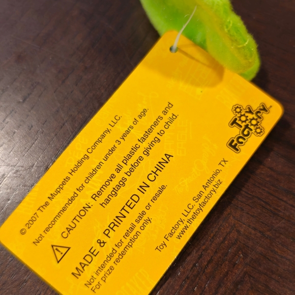 * ON HOLD * The Muppets Kermit The Frog Easter Ears Plush - Picture 7 of 7